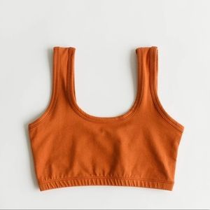 Arq Full Coverage Bra in Rust NWT